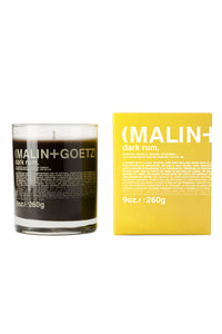 dark rum candle