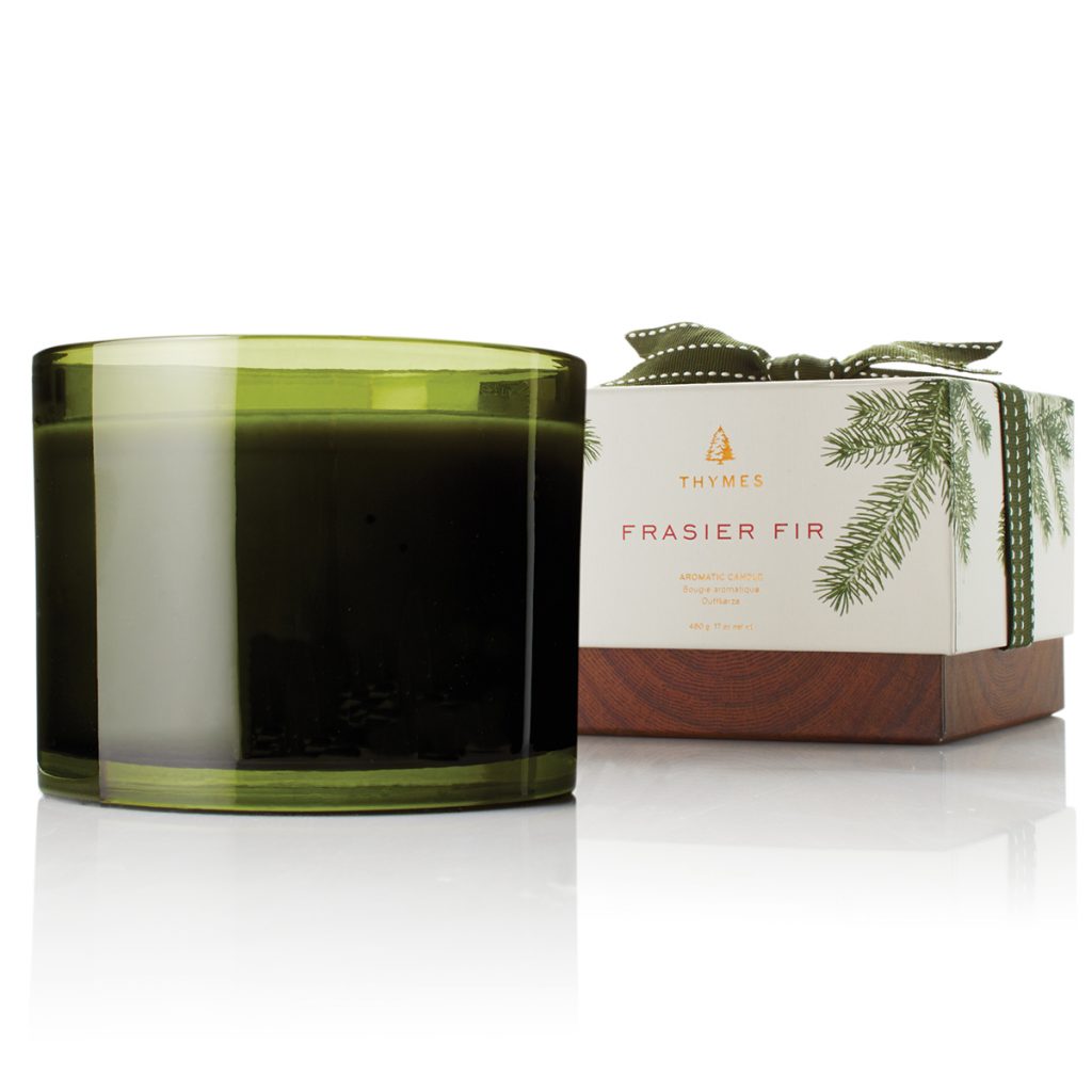 FRASIER FIR  3-Wick Candle GREEN 17oz