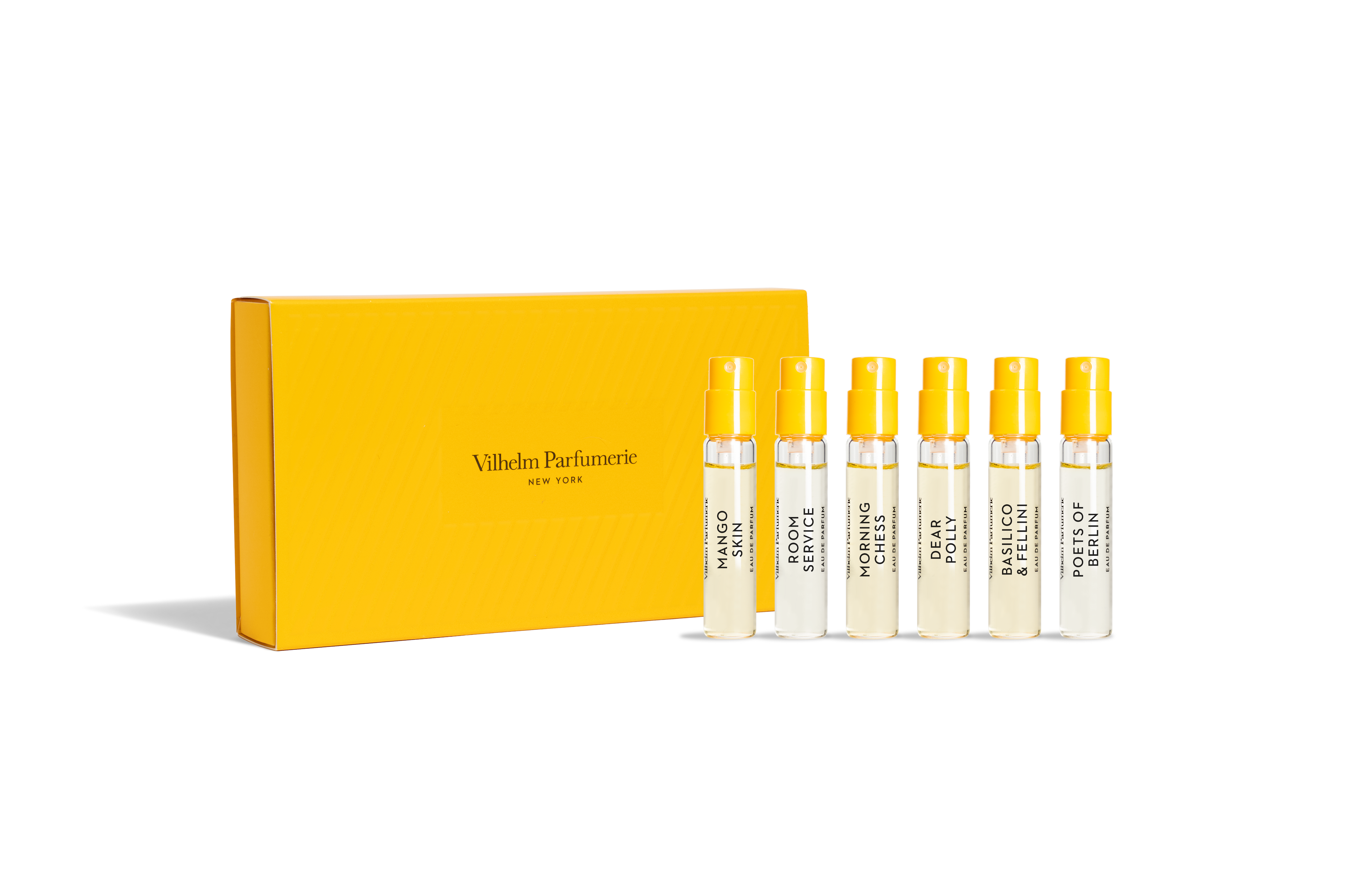 VILHELM  PARFUMERIE DISCOVERY KIT 6X2ML.