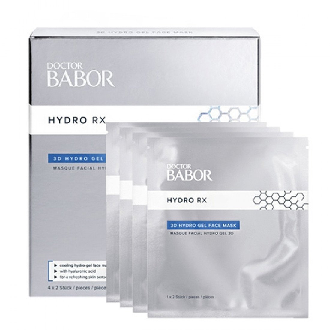 DOCTOR BABOR - 3D Hydro Gel Lip Pad (4 pack)