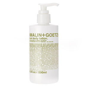 rum body lotion