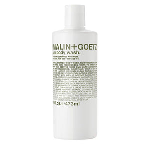 rum hand+body wash