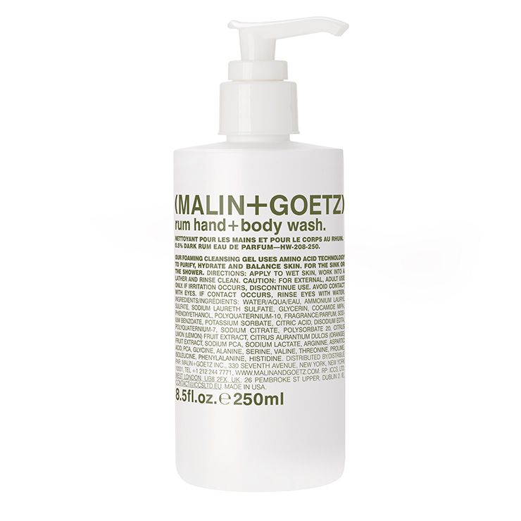 rum hand+body wash