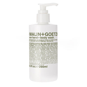 rum hand+body wash