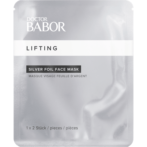 Silver Foil Face Mask