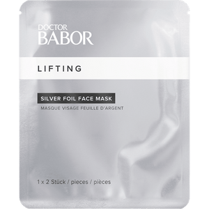Silver Foil Face Mask